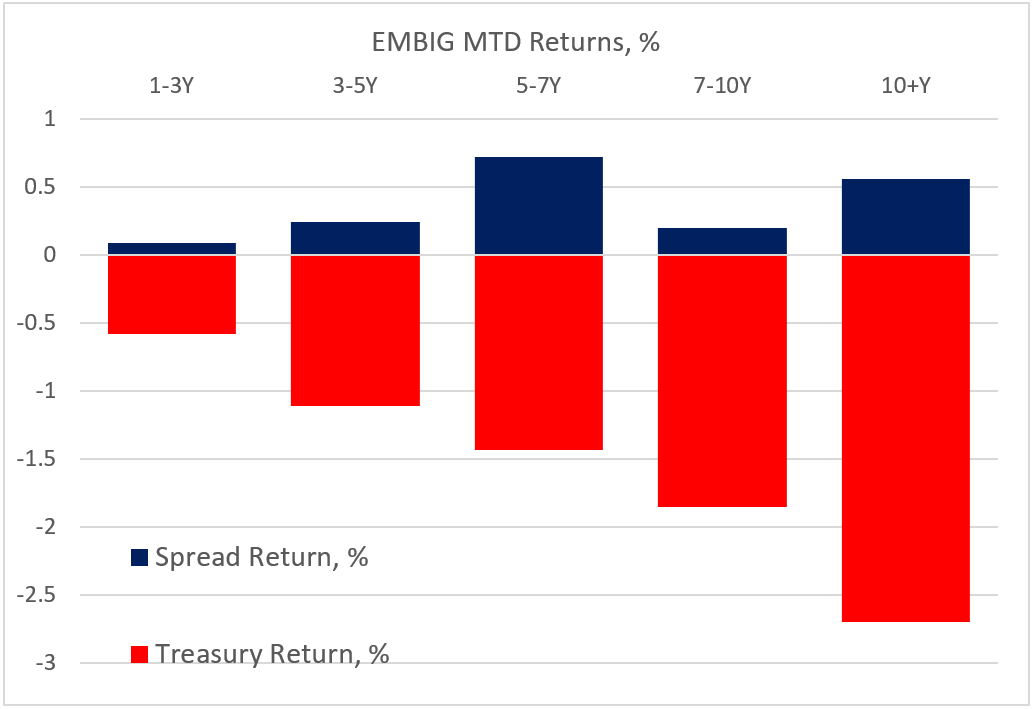 Chart at a Glance: A Bad Month for EM Duration