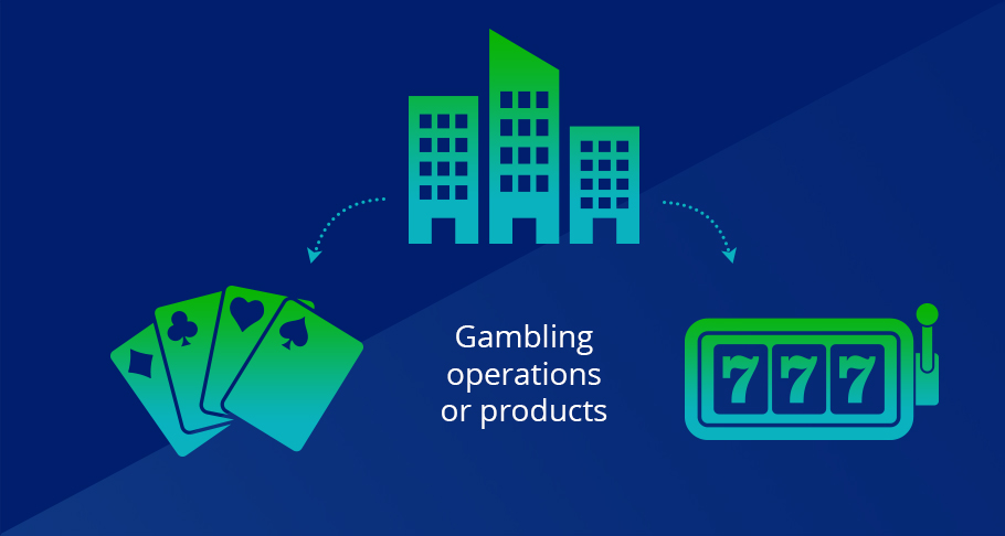 Omitting companies active in gambling